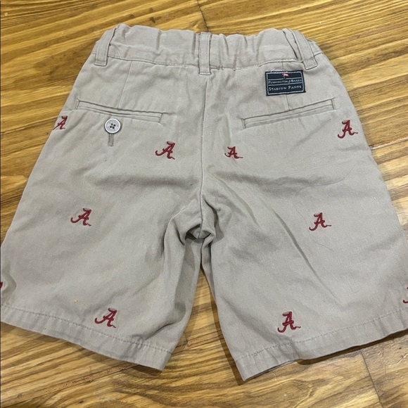 Pennington Bailes Stadium Pants Boys Size 2 Alabama Shorts Adjustable Waistband - Picture 2 of 3